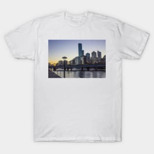 Yarra footbridge, Melbourne, Victoria, Australia. T-Shirt